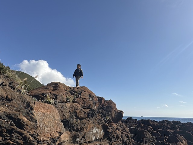 島を歩くだけでも手つかずの自然を感じることができる