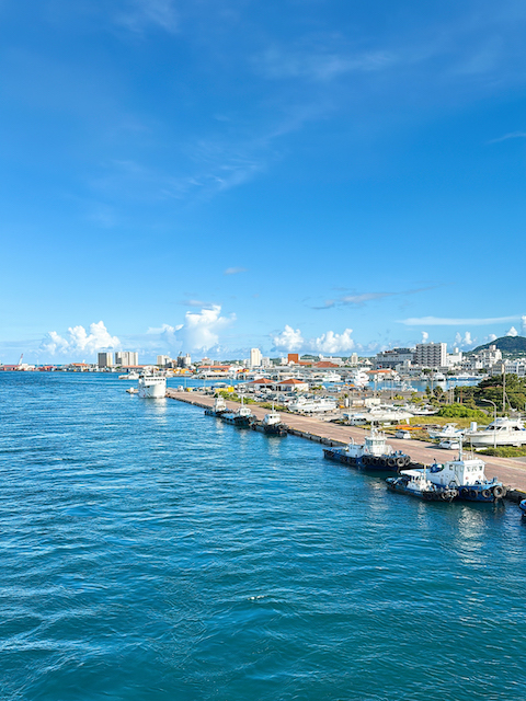 石垣島の港風景