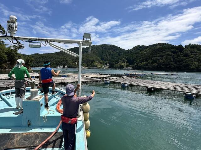 津波からの復旧作業